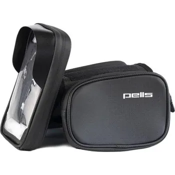 brašna na kolo Pells brašna na rám Papilio (černá)