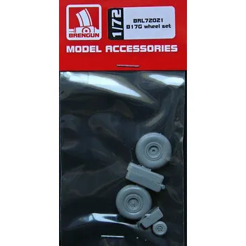 Plastikový model Brengun 1/72 B17G - wheel set (ACAD)