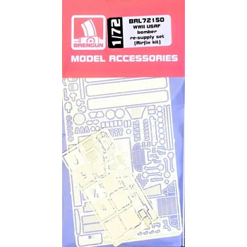 Plastikový model Brengun 1/72 USAF bomber re-supply - PE set (AIRFIX)