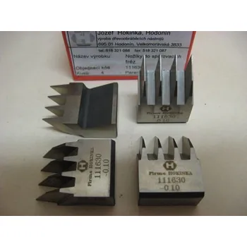Kuchyňský nůž Sada nožů do spárovacích fréz 111630 parametr: -0,10 HOKINKA