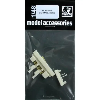 Plastikový model Hauler 1/48 German tank jacks (resin/etched set)