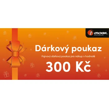 Dárková visačka Dárkový poukaz v hodnotě 300 Kč