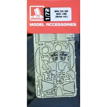 Plastikový model Brengun 1/72 MiG-19S - PE set (BILEK)