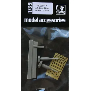 Plastikový model Hauler 1/35 U.S.demolition rocket 7,2 inch