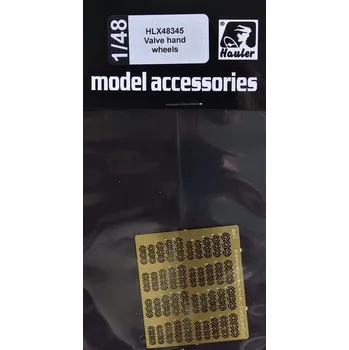 Plastikový model Hauler 1/48 Valve hand wheels (PE set)