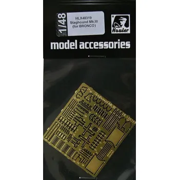 Plastikový model Hauler 1/48 Staghound Mk.III - PE set (BRONCO)