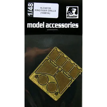 Plastikový model Hauler 1/48 King Tiger GRILLS (TAM)