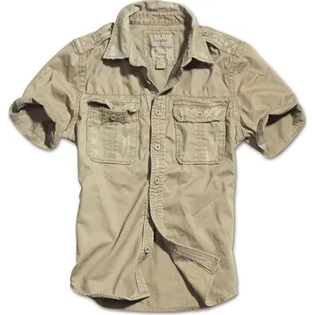 Pánská košile Surplus Raw Vintage Shirt 1/2 béžová
