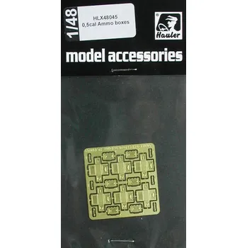 Plastikový model Hauler 1/48 0,5cal Ammo boxes