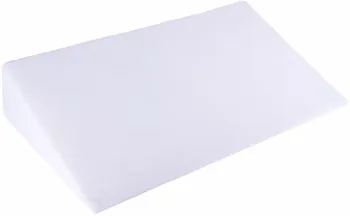 Polštář AČR Podhlavník klínový bílý 83 x 41 x 11 cm