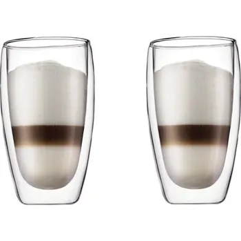 Sklenice Set 2 ks Dvoustěnná sklenice PAVINA 0,45 l - Bodum (Bodum PAVINA dvoustěnná sklenice 0,45 l set 2ks - Bodum)