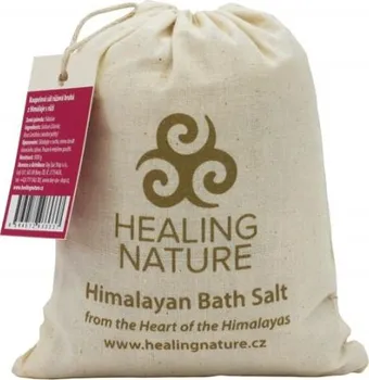 Koupelová sůl Healing Nature Koupelová sůl s květem růže 1 kg