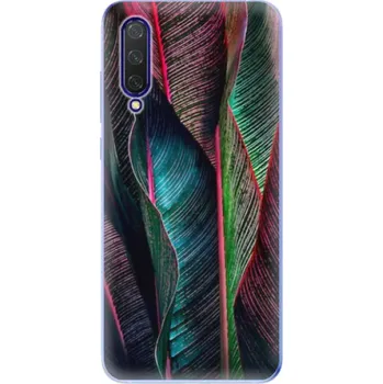 Pouzdro na mobilní telefon Odolné silikonové pouzdro iSaprio - Black Leaves - Xiaomi Mi 9 Lite