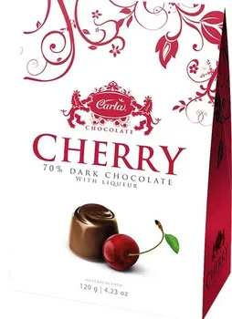 Bonboniéra Carla Cherry Višně v hořké čokoládě 120g