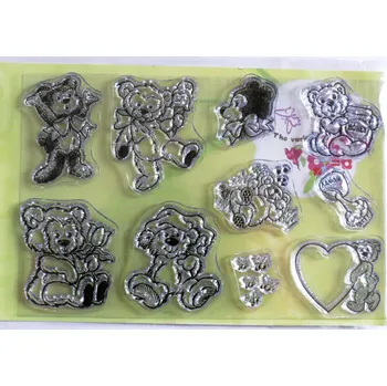 Dětské razítko Gelová razítka M - MEDVÍDCI