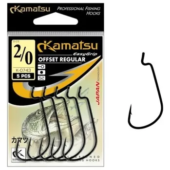 Rybářský háček Háček Kamatsu Offset Regular Vel.2 (5ks)