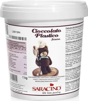 Čokoláda Saracino čokoláda hořká modelovací 1 kg