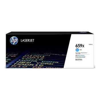 Počítačové příslušenství HP 659X W2011X azurový (cyan) originální toner