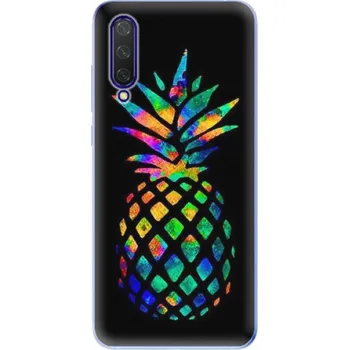 Telefonní příslušenství Odolné silikonové pouzdro iSaprio - Rainbow Pineapple - Xiaomi Mi 9 Lite