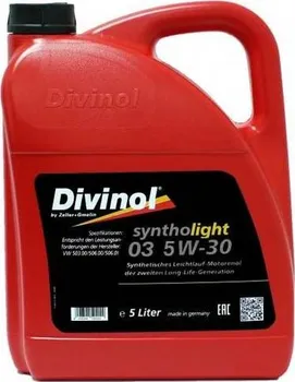 Motorový olej Divinol Syntholight Long Life III 5W-30