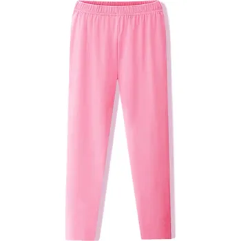 Dívčí klasické legíny - KUGO T6809, vel.98-128 Barva: Růžová světlejší, Velikost: 98