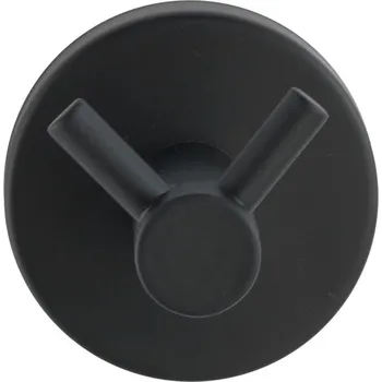 Věšák Háček na ručníky BOSIO, černý, WENKO