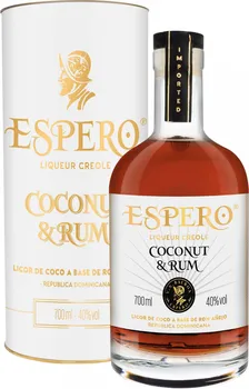 Espero Coconut & Rum 40 % 0,7 l tuba