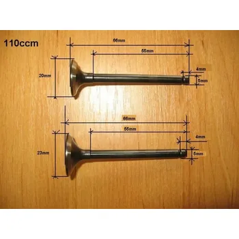 Motor pro motocykl Sohoo Ventily na pitbike dirtbike ATV - 110ccm