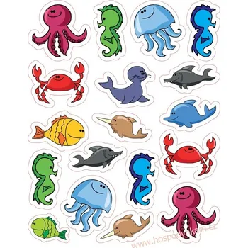 Jedlá dekorace na dort Jedlý papír Podmořský svět