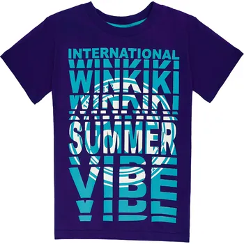 Chlapecké tričko Chlapecké triko - Winkiki WJB 01778, modrá Barva: Modrá, Velikost: 146