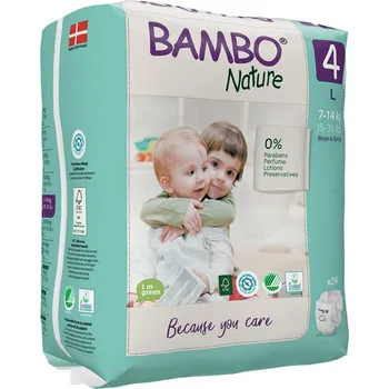 Plenkové kalhoty Abena Bambo Nature 7-14 kg 24 ks
