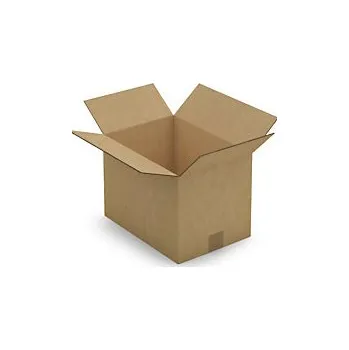 Obalový materiál Kartonová krabice 340x240x240mm, hnědá, klopová,pětivrstvá vlnitá lepenka (5VVL) | RAJA - Balení po 15 ks