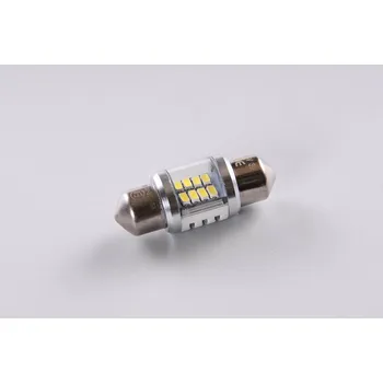 Autožárovka LED žárovka 12V SV 31mm krytá C5W 8xLED 4014