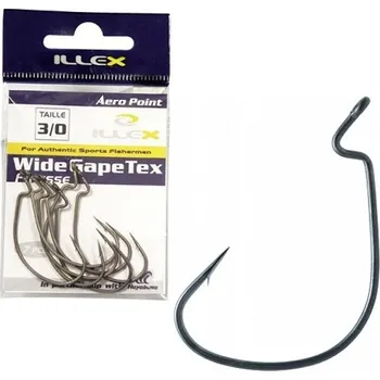 Illex Háčky Texas Strong Wide Gape 4ks - vel. 5/0
