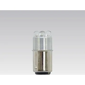 Autožárovka LED žárovka 12V AC/DC B15d BÍLÁ