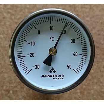 Kuchyňský teploměr Teploměr rovný TR60 rozsah -30+50°C stonek 250 mm