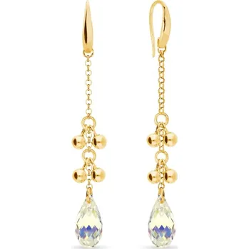 Náušnice Náušnice duhové se Swarovski Elements Triumph KWGROLO6010AB