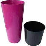 J.A.D. TOOLS Květináč "TUBUS Slime", DTUS 250S, fuksie, průměr 235 mm