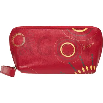 Kosmetická taška Dámská taštička na kosmetiku PR-604 červená, Lagen