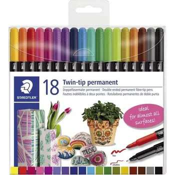 Staedtler Twin-Tip 3187 TB18 18 ks