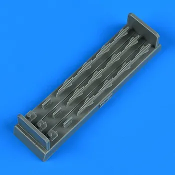 Plastikový model Quickboost 1/72 Buccaneer S.2C remove before flight covers (Airfix)