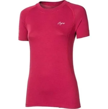 Dámské tričko Krátké dámské triko Progress NKRZ bambus, vínové S