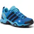 Dětská treková obuv Adidas Terrex AX2R Climaproof Blue Beauty/Core Black/Shock Yellow