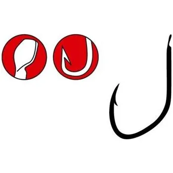 Rybářský háček Rybářské háčky Gamakatsu LS-2260B Velikost háčku: 6 Získejte slevu -5% za registraci v e-shopu