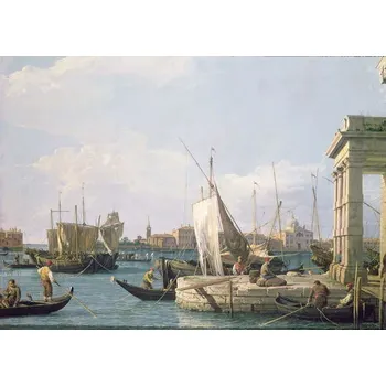 Plakát Plakát, Obraz - The Punta della Dogana, 1730, (1697-1768) Canaletto