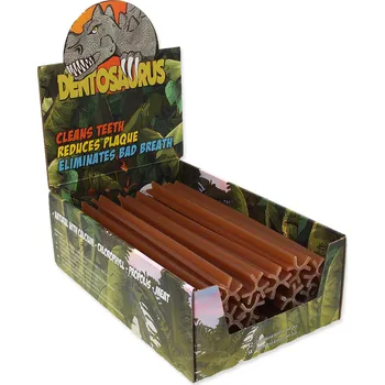 Pamlsek pro psa Mr.DENTAL Tyčinky Dentosaurus s propolisem L 20 ks