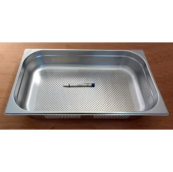 GN Gastronádoba 1/1 100mm děrovaná napařovací vložka