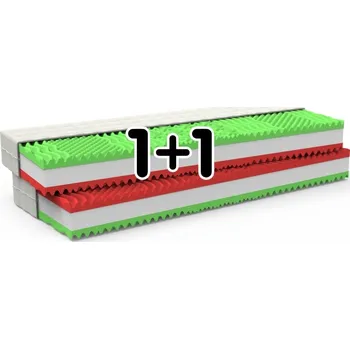 Matrace MPO XENIE komfortní matrace (2 ks) 90x190 cm Pratelný potah Medico