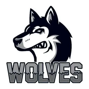 Odstranitelné tetování Vlk s nápisem Wolves - nalepovací tetování