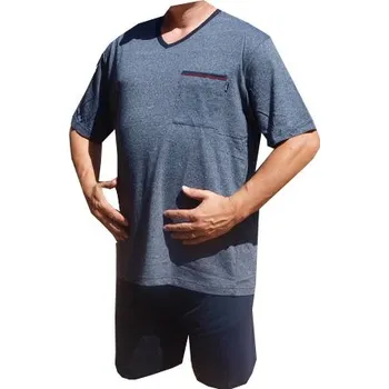 Pánské pyžamo xcena Pyžama melír Velikost: XXXL